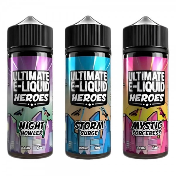 Ultimate E-Liquid Shortfill 100ml E-Liquid | Heroes Range