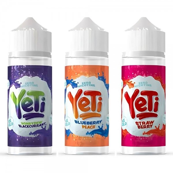 Yeti Shortfill 100ml Eliquid