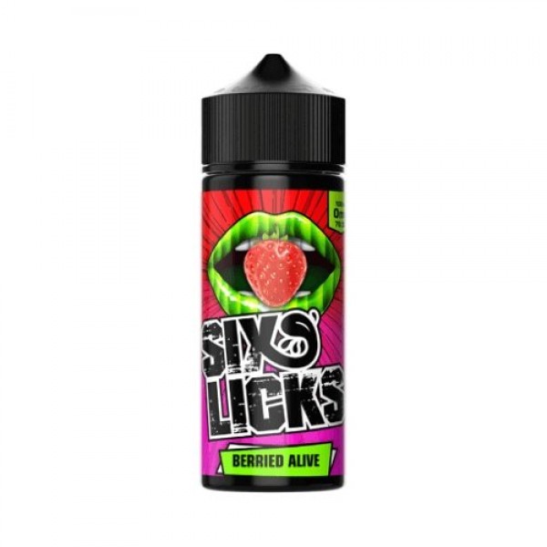 Six Licks Shortfill 100ml E-Liquid