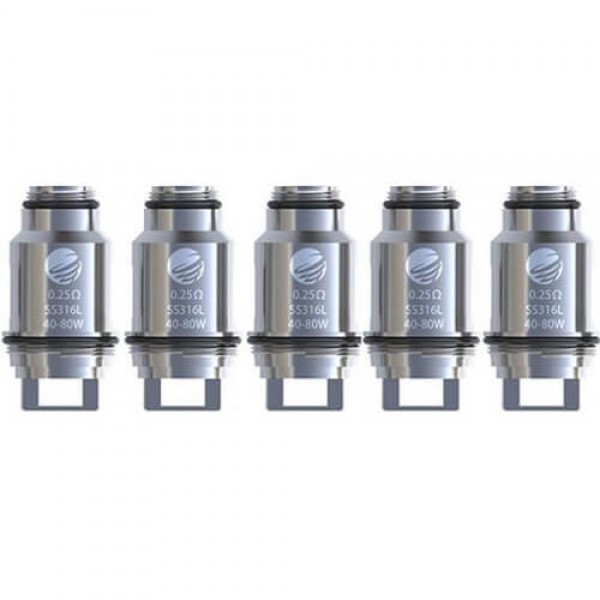 Ijoy Tornado 150 0.25 ohm SS316L Coils ( Pack of 5 )