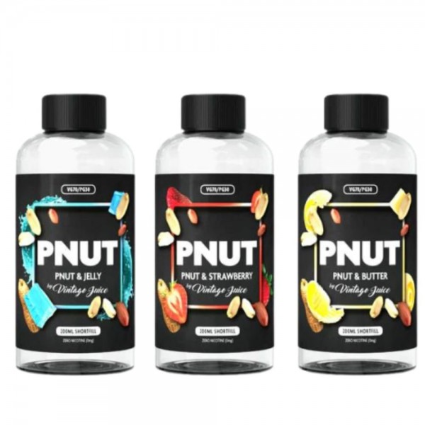 Pnut 200ml Shortfill E-Liquid