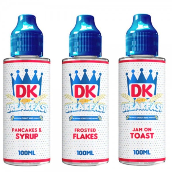 Donut King Breakfast 100ml Shortfill E-liquid