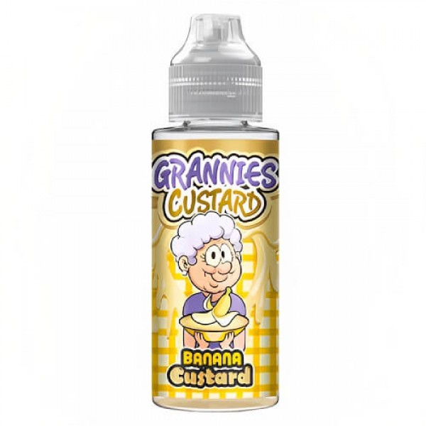 Grannies Custard Shortfill 100ml E-Liquid