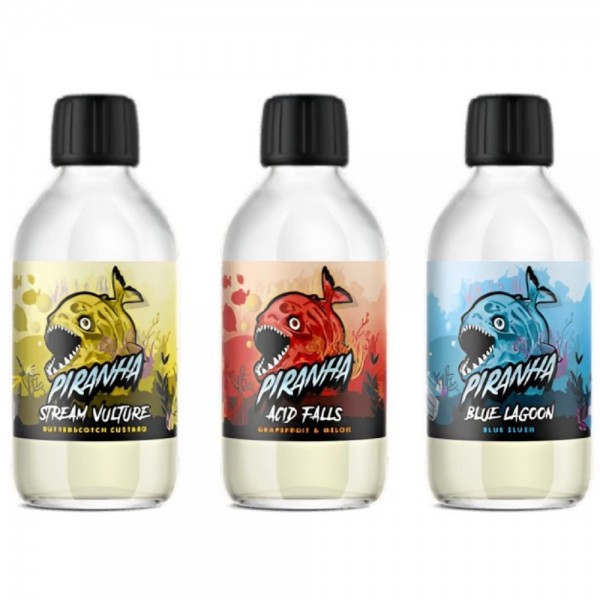 Piranha 200ml Shortfill E-liquid By Ace of Vapez