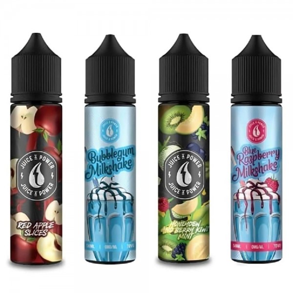 Juice 'N' Power All Ranges Shortfill E-Liquid 50ml