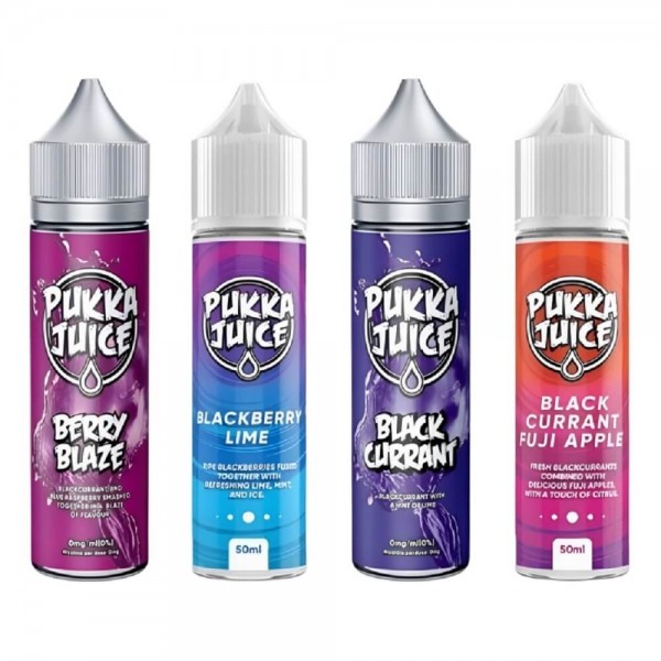 Pukka Juice Shortfill E-Liquid 50ml