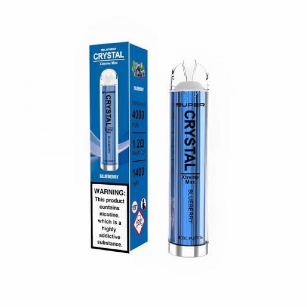 Super Crystal Xtreme Max 4000 Disposable Vape Device