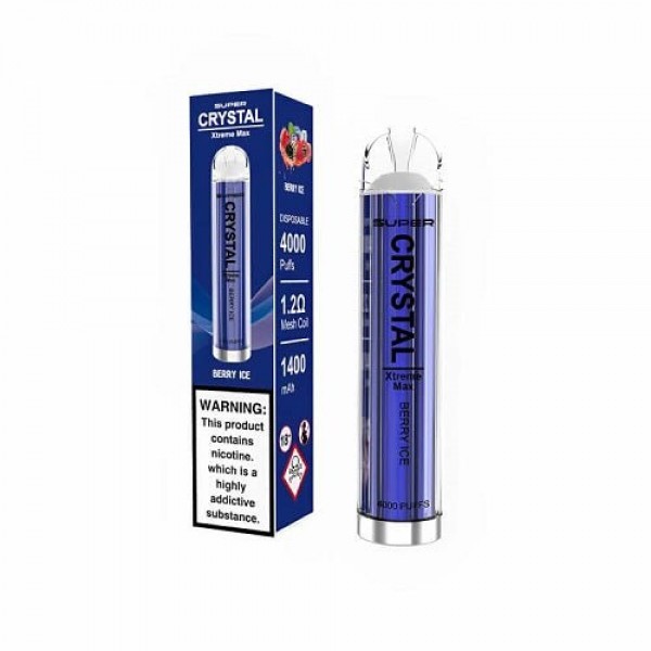 Super Crystal Xtreme Max 4000 Disposable Vape Device