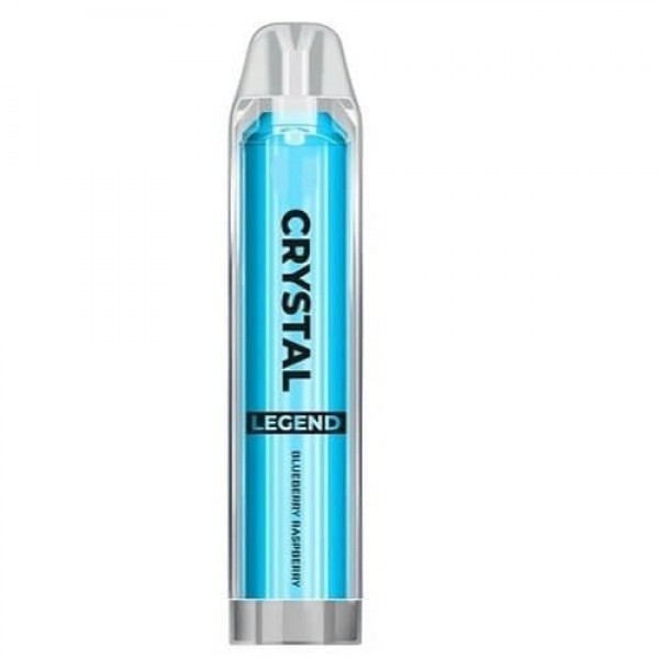 Pack of 10 Crystal Legend 4000 Disposable Vape Pod - 0MG