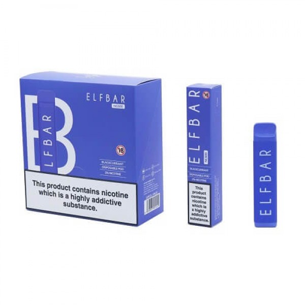 Pack of 10 Elf Bar NC600 Disposable Vape Pod Device