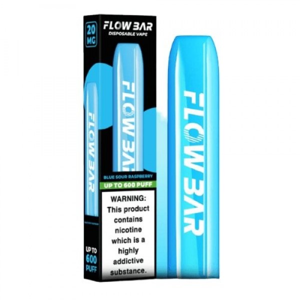 Pack of 3 Flow Bar Disposable Vape Pod Device 600 Puffs | 20MG