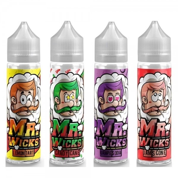 Mr Wicks Shortfill E-Liquid 50ml