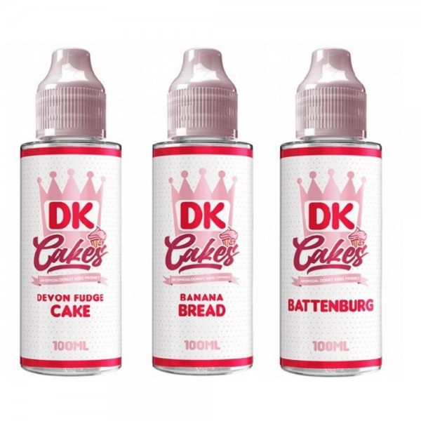 DK Cakes Shortfill 100ml E-Liquid