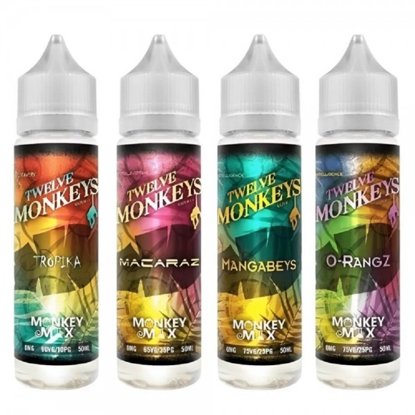 Twelve Monkeys Shortfill 50ml E-Liquid