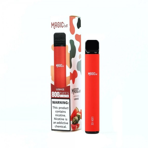 Pack of 10 Magic Bar 600 Puff Vape Disposable Pod Pen