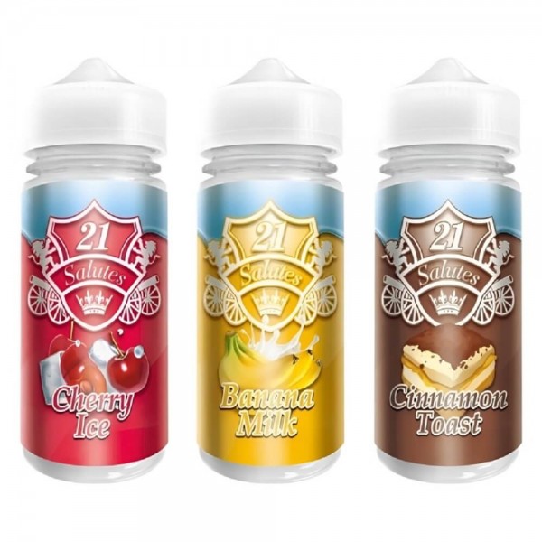 21 Salutes Shortfill 100ml E-Liquid