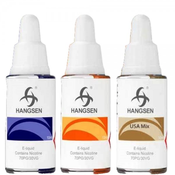 Pack of 10 Hangsen 10ml E-Liquid