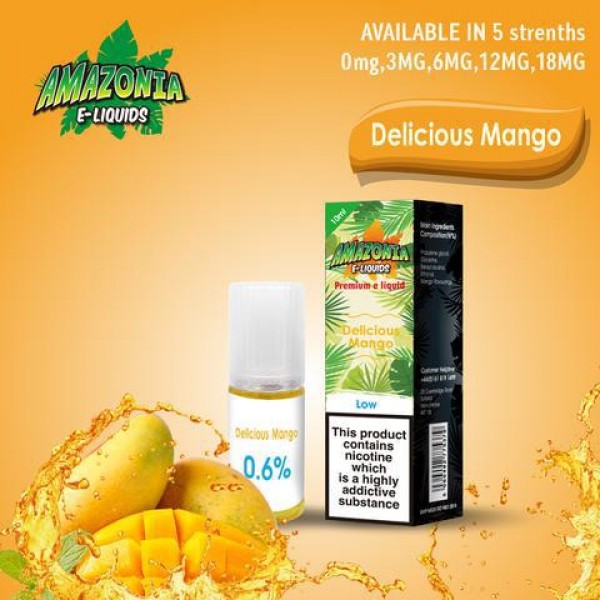 Amazonia 10ml E-Liquid 50/50 | All Flavours - Pack of 10