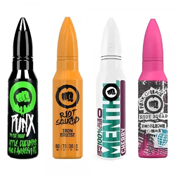 Riot Squad Shortfill E-Liquid 50ml | All Ranges