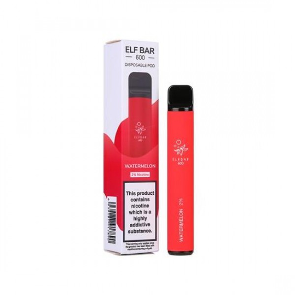 ELF BAR 600 DISPOSABLE VAPE POD DEVICE