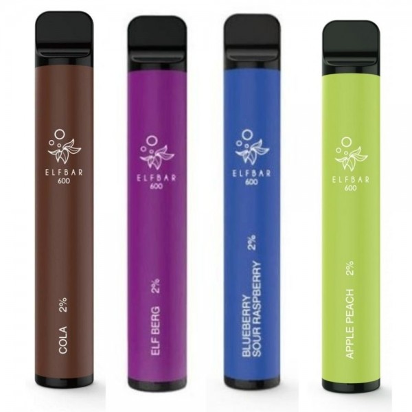 ELF BAR 600 DISPOSABLE VAPE POD DEVICE